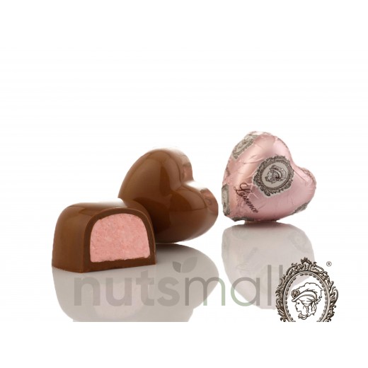 Strawberry crunch heart Laurence / Серце кранч полуничка Laurence