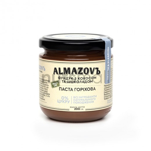 Almazovъ фундук з кокосом та шоколадом