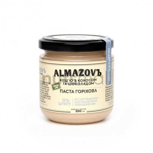 Almazovъ кеш`ю з кокосом та шоколадом