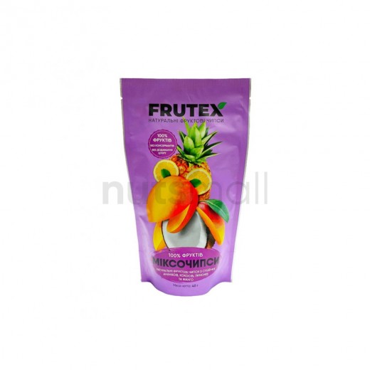 Фруктові чіпси Frutex мікс (манго, ананас, лимон)